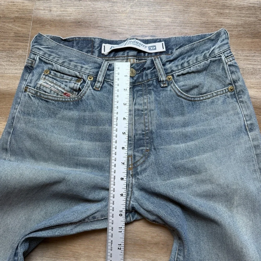 Vintage Diesel Kulter Jeans Men 29x32 Blue Straight Leg Retro Wash Made in Italy